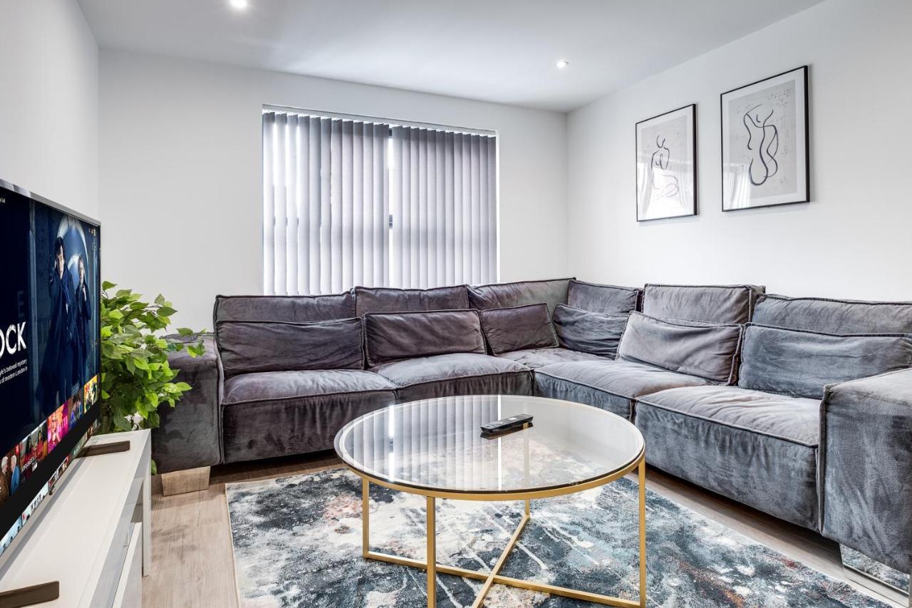 Ebra Stays - Choice Of 2 Or 3 Individual Beds - Luxury New Build Apartment ✪ City Centre, Digbeth ✓ Smart Tv'S & Large Corner Sofa - Birmingham Exteriér fotografie