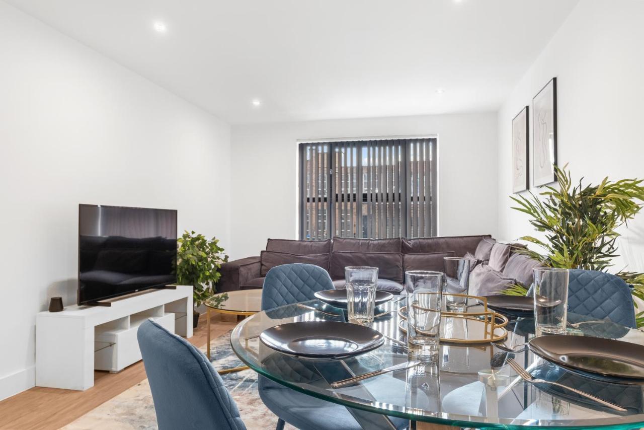 Ebra Stays - Choice Of 2 Or 3 Individual Beds - Luxury New Build Apartment ✪ City Centre, Digbeth ✓ Smart Tv'S & Large Corner Sofa - Birmingham Exteriér fotografie