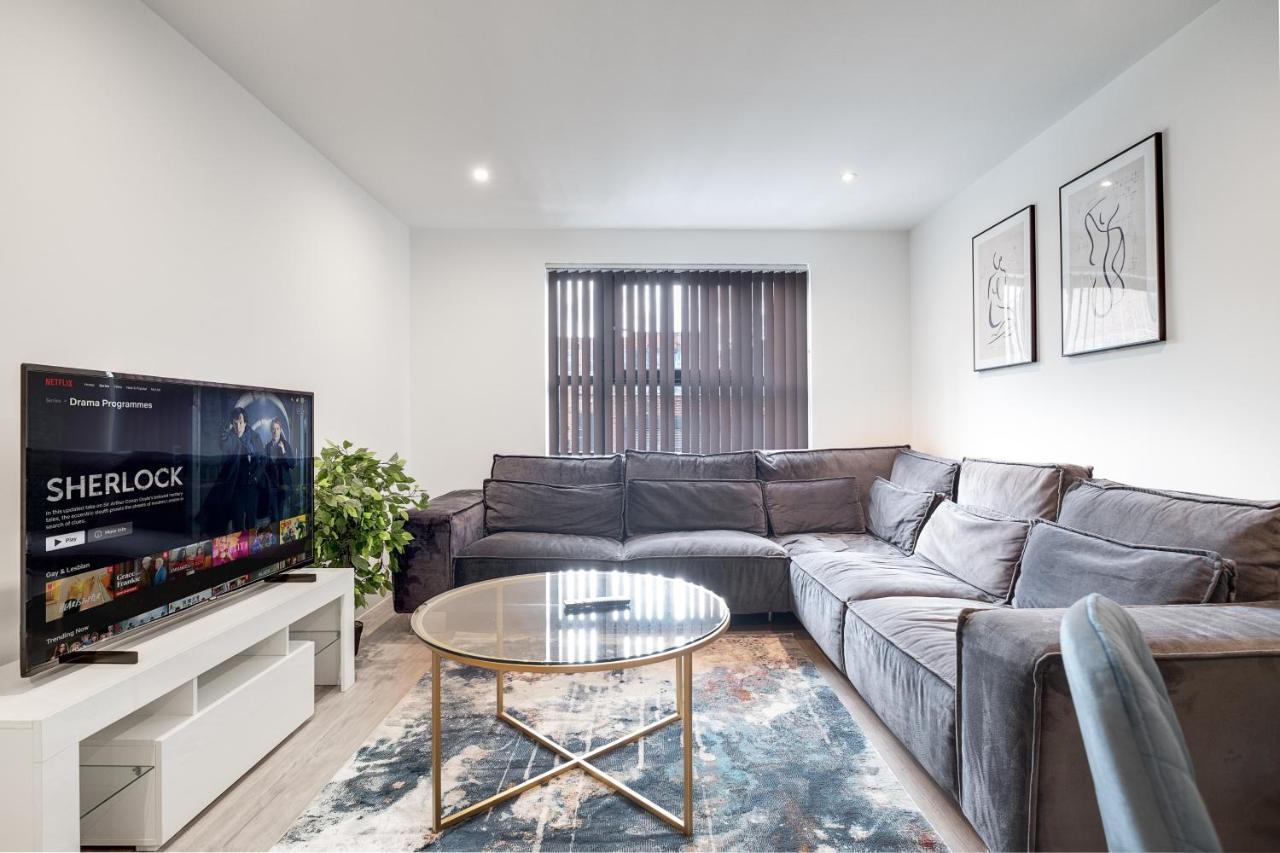 Ebra Stays - Choice Of 2 Or 3 Individual Beds - Luxury New Build Apartment ✪ City Centre, Digbeth ✓ Smart Tv'S & Large Corner Sofa - Birmingham Exteriér fotografie