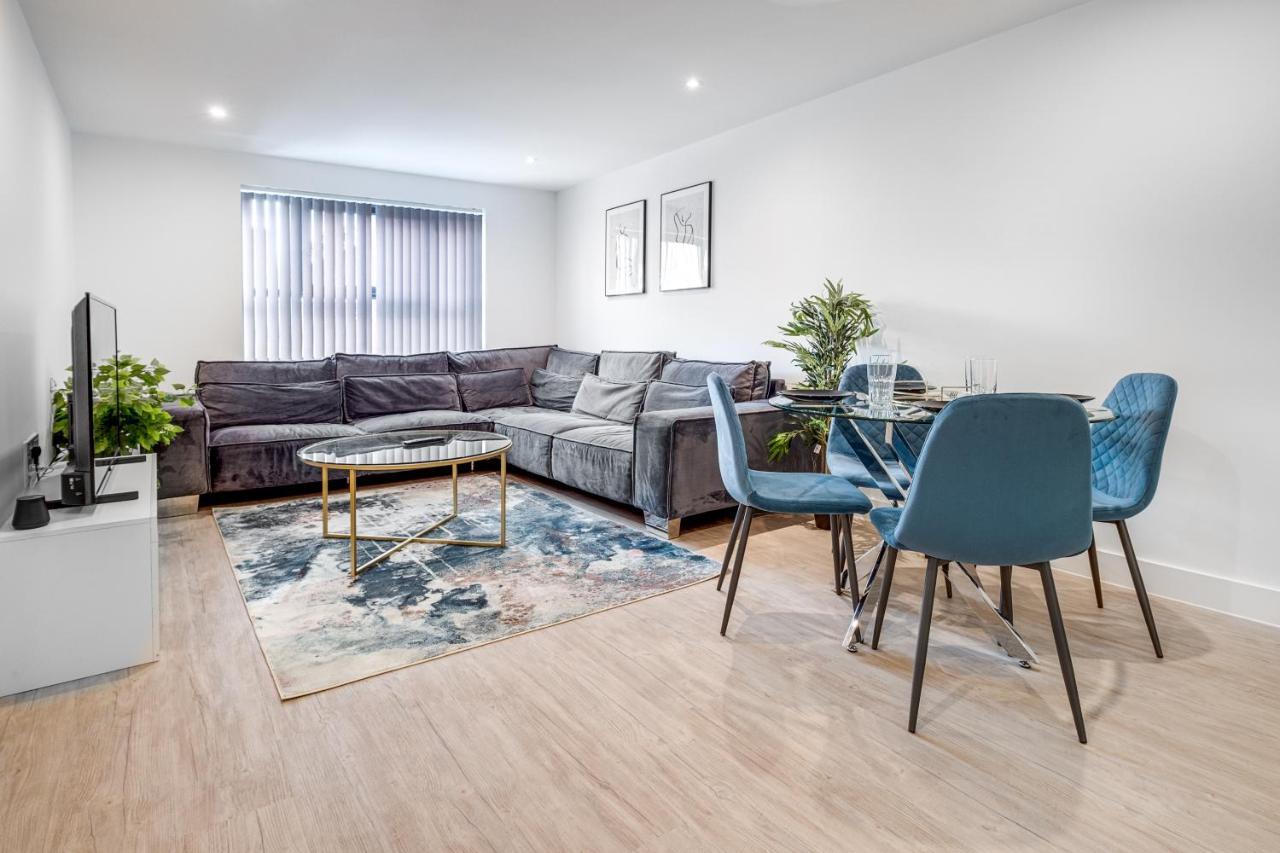 Ebra Stays - Choice Of 2 Or 3 Individual Beds - Luxury New Build Apartment ✪ City Centre, Digbeth ✓ Smart Tv'S & Large Corner Sofa - Birmingham Exteriér fotografie